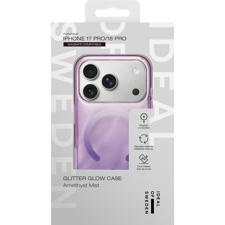 Ideal of Sweden iPhone 17 Pro/iPhone 18 Pro Cover Klar etui MagSafe Amethyst Mist