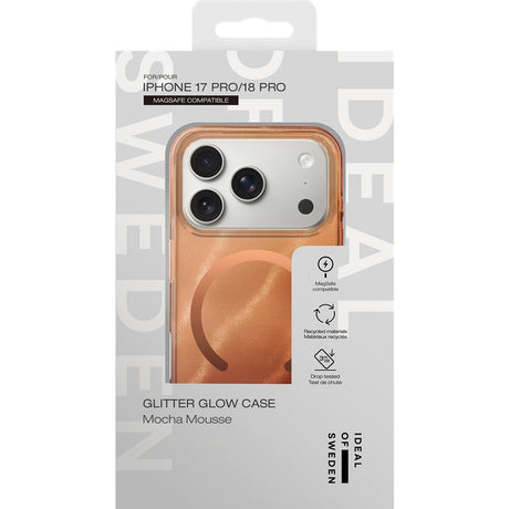 Ideal of Sweden iPhone 17 Pro/iPhone 18 Pro Cover Klar etui MagSafe Mocha Mousse