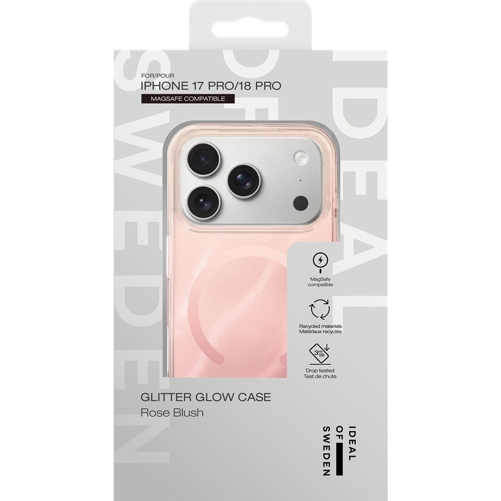 Ideal of Sweden iPhone 17 Pro/iPhone 18 Pro Cover Klar etui MagSafe Rose Blush