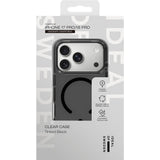 Ideal of Sweden iPhone 17 Pro/iPhone 18 Pro Cover Clear Case MagSafe Tinted Black