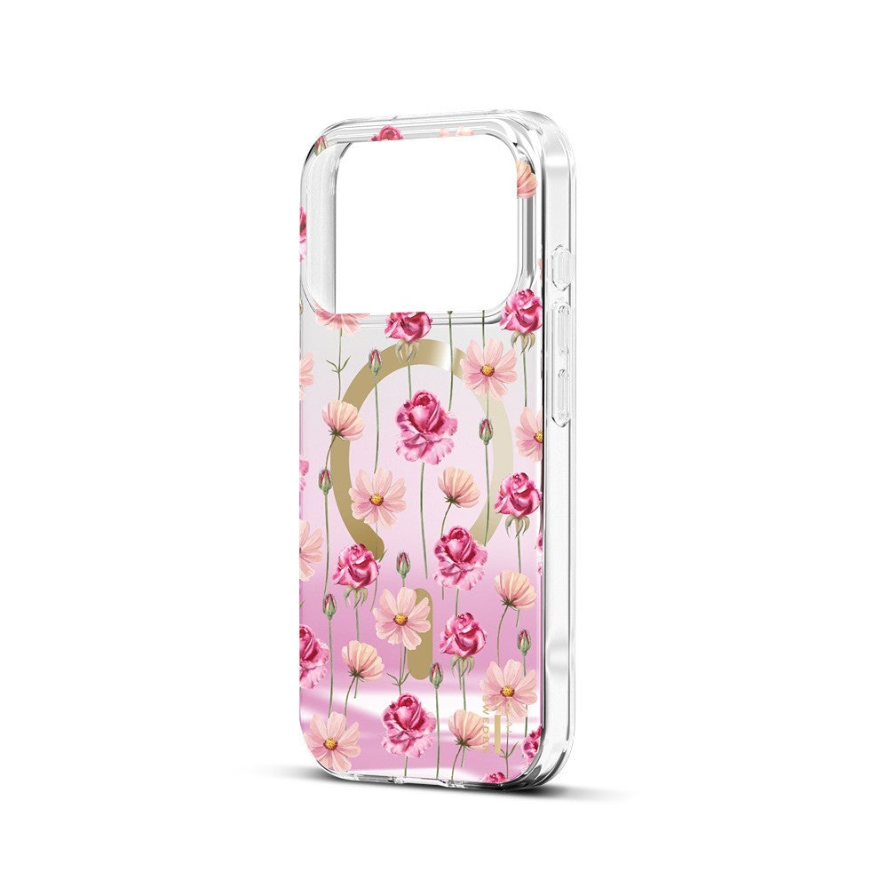Ideal of Sweden iPhone 17 Pro/iPhone 18 Pro Cover Mirror Case MagSafe Rose Blush Floral