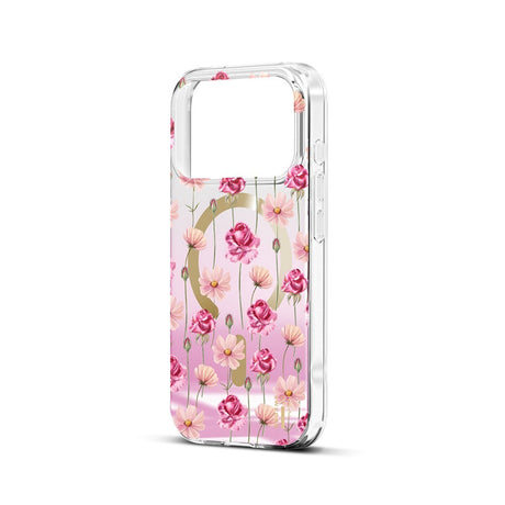 Ideal of Sweden iPhone 17 Pro/iPhone 18 Pro Cover Mirror Case MagSafe Rose Blush Floral