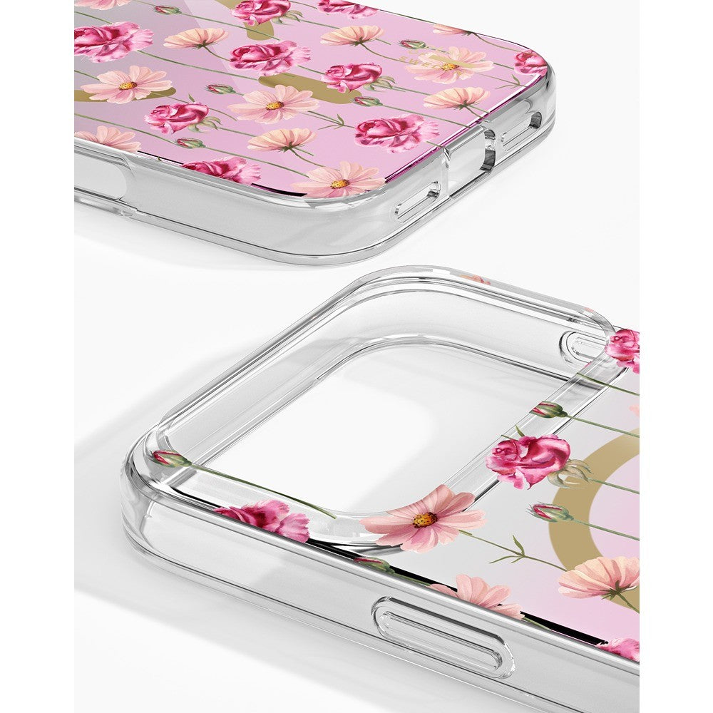 Ideal of Sweden iPhone 17 Pro/iPhone 18 Pro Cover Mirror Case MagSafe Rose Blush Floral