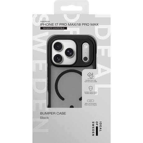 Ideal of Sweden iPhone 17 Pro Max/iPhone 18 Pro Max Cover Bumper Case MagSafe Sort