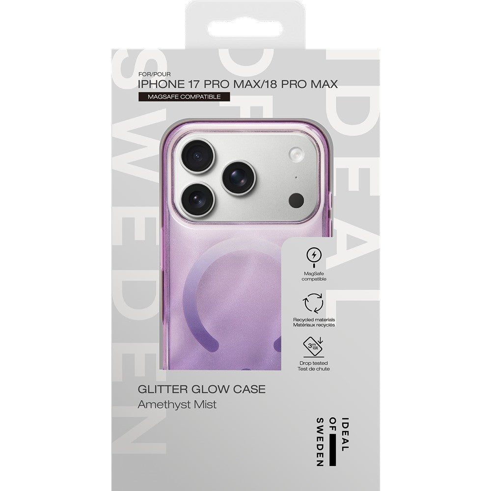 Ideal of Sweden iPhone 17 Pro Max/iPhone 18 Pro Max Cover Klar etui MagSafe Amethyst Mist