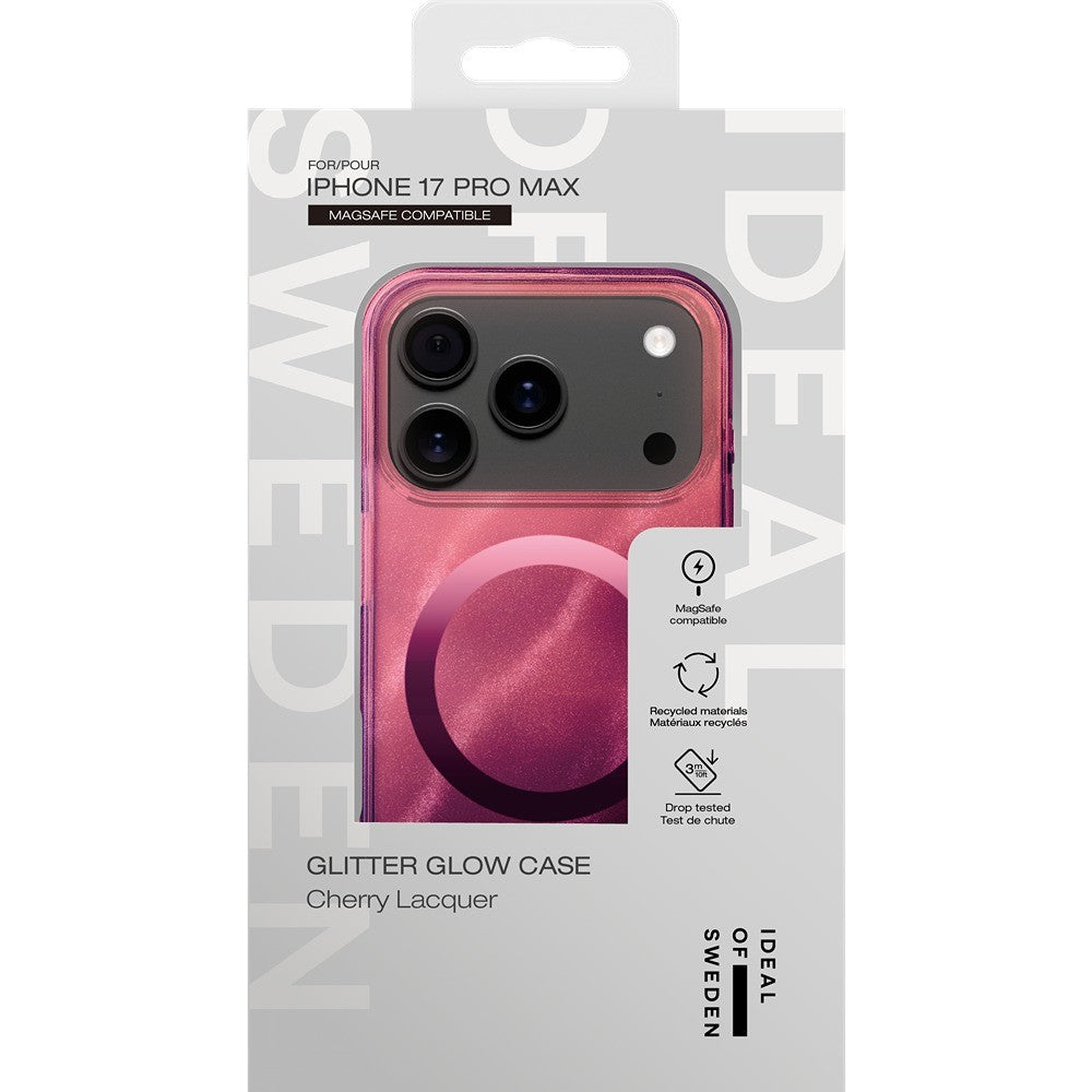 Ideal of Sweden iPhone 17 Pro Max/iPhone 18 Pro Max Cover Klar etui MagSafe Cherry Lacquer