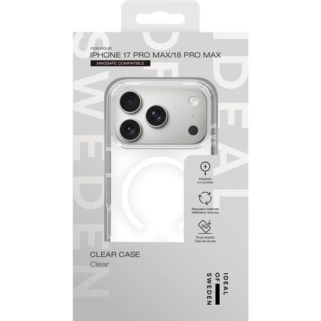 Ideal of Sweden iPhone 17 Pro Max/iPhone 18 Pro Max Cover Clear Case MagSafe Klar