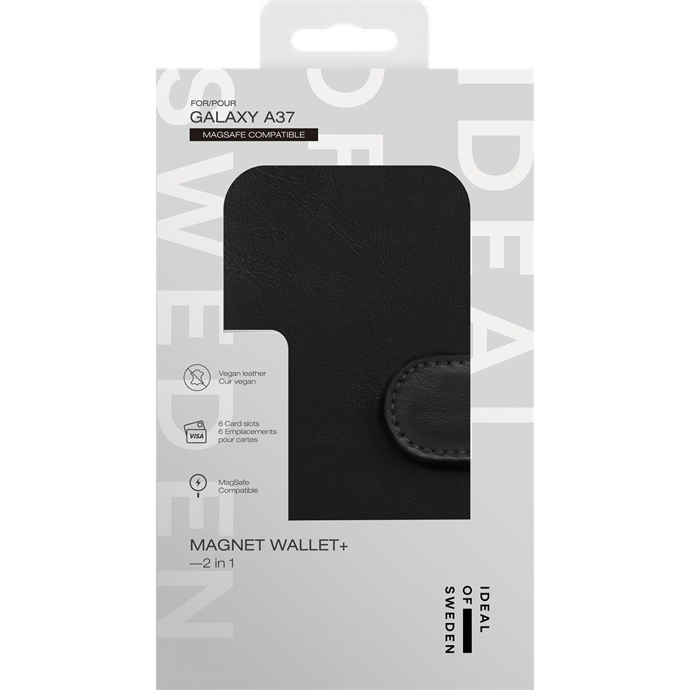 Ideal of Sweden Samsung Galaxy A37 Etui Magnet Wallet+ MagSafe Sort