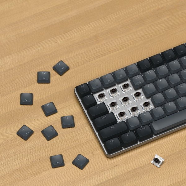 Satechi SM1 Slim Mekanisk Bluetooth Tastatur Mørkegrå