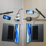 Satechi ChargeView 140W skrivebordslader Space Black