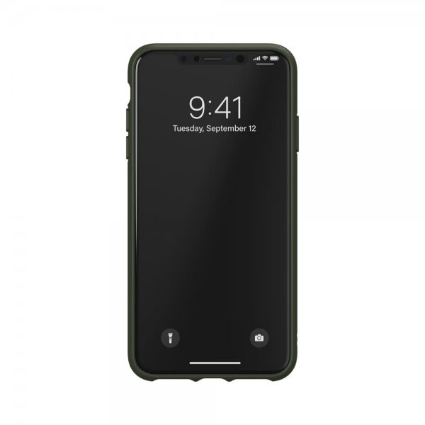 Adidas iPhone Xs Max Cover OR Moulded Case Camo FW19 Raw Green