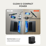 Satechi ChargeView 140W skrivebordslader Space Black