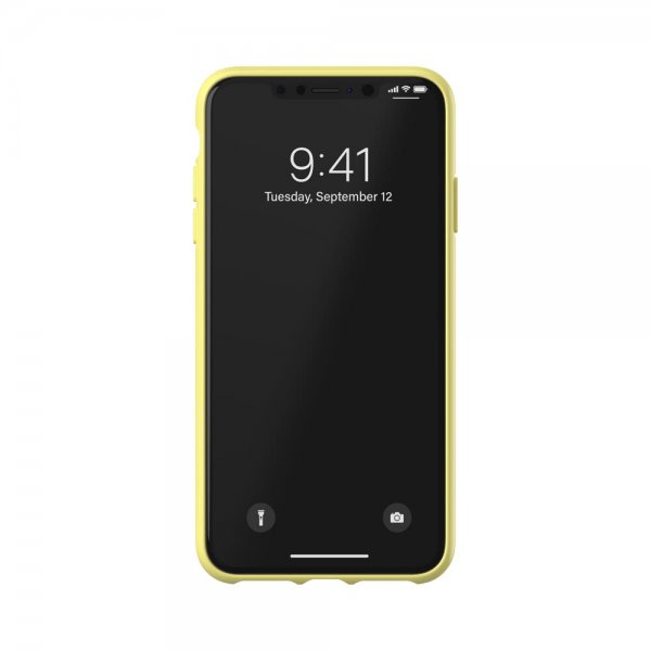 Adidas iPhone Xs Max Cover OR Moulded Case Bodega FW19 Shock Yellow