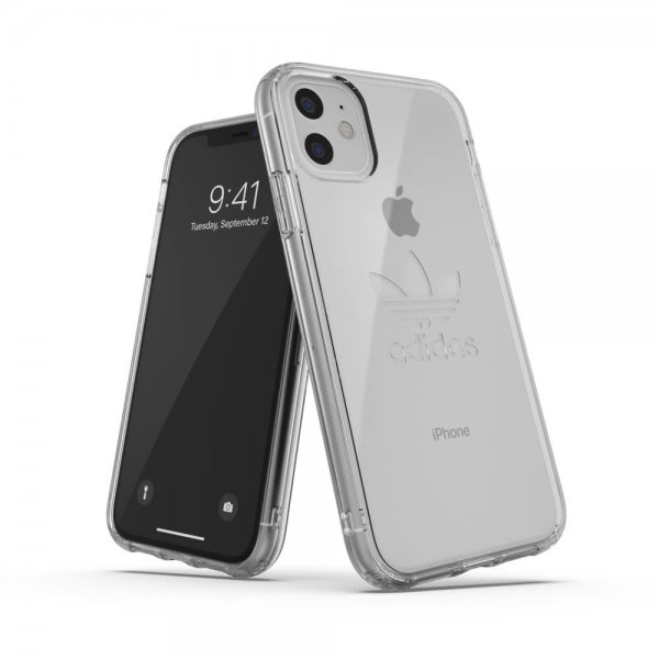 Adidas iPhone 11 Cover OR Protective Clear Case FW19 Klar