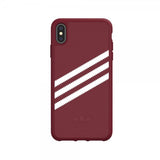 Adidas iPhone Xs Max Cover ELLER 3-Stripes Snap Case Ruskind SS19 Rød