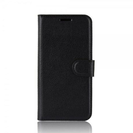 Samsung Galaxy A20E Etui Litchi Sort