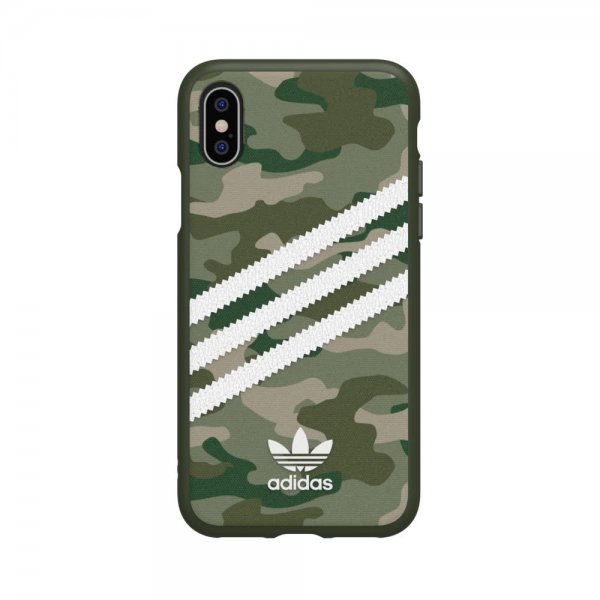 Adidas iPhone X/Xs Cover OR Moulded Case Camo FW19 Raw Green
