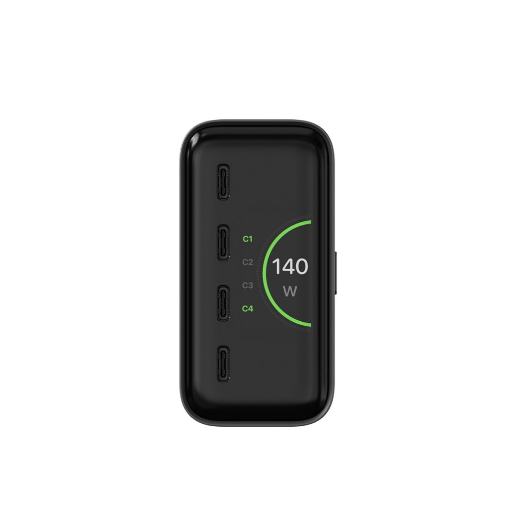 Satechi ChargeView 140W skrivebordslader Space Black