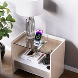 ALOGIC Matrix 3-i-1 Magnetisk Opladningsdock med Apple Watch Oplader Hvid