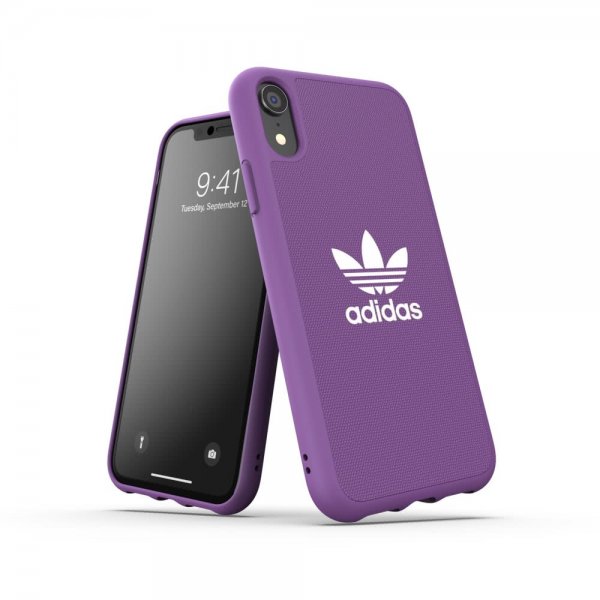 Adidas iPhone Xr Cover OR Trefoil Snap Case Canvas SS19 Active Purple