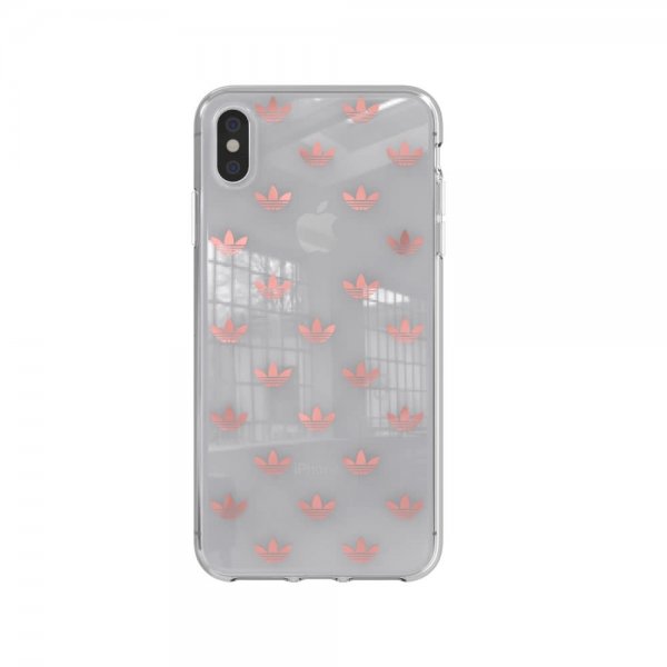 Adidas iPhone Xs Max Cover ELLER Snap Case Entry SS19 Klar Rosaguld