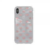 Adidas iPhone Xs Max Cover ELLER Snap Case Entry SS19 Klar Rosaguld