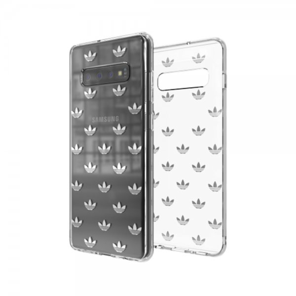 Adidas Samsung Galaxy S10 Plus Cover ELLER Snap Case Entry SS19 Klar Sølv
