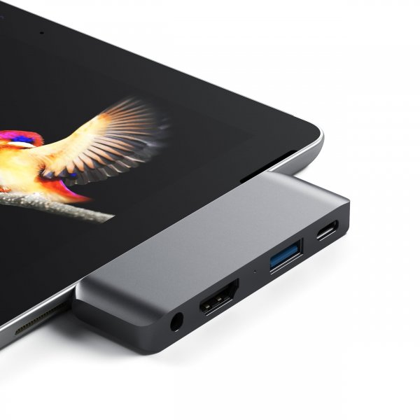 Satechi iPad Pro Multifunktionsadapter Space Gray