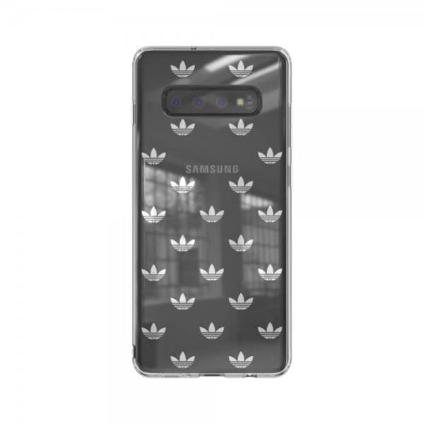 Adidas Samsung Galaxy S10 Plus Cover ELLER Snap Case Entry SS19 Klar Sølv
