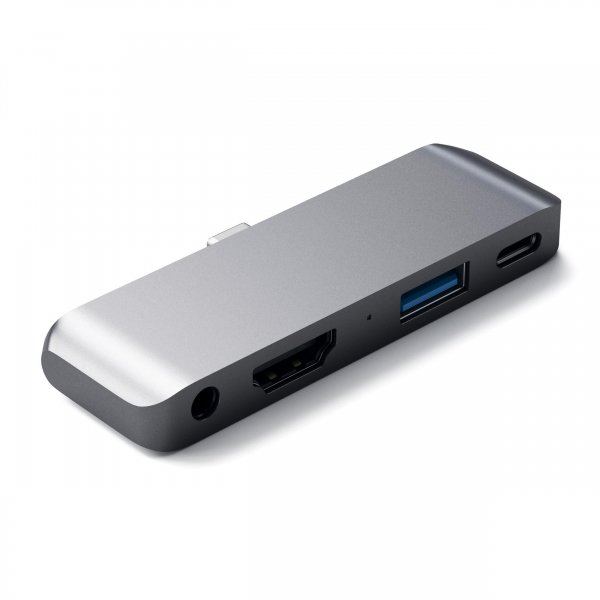 Satechi iPad Pro Multifunktionsadapter Space Gray