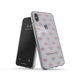 Adidas iPhone Xs Max Cover ELLER Snap Case Entry SS19 Klar Rosaguld