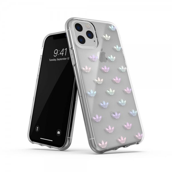 Adidas iPhone 11 Pro Skal Snap Case ENTRY FW19 Transparent Silver