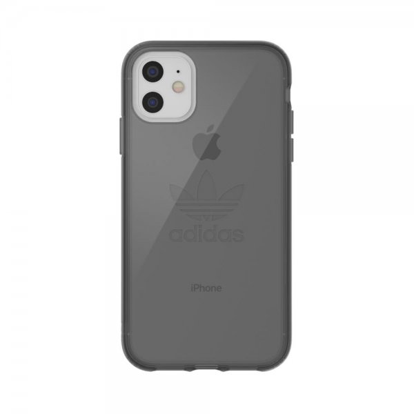 Adidas iPhone 11 Cover ELLER Protective Clear Case FW19 Smokey Black