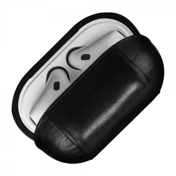 dbramante1928 AirPods (1/2) Cover Copenhagen Ægte Læder Sort