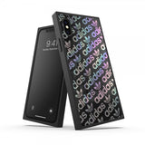 Adidas iPhone X/Xs Cover OR Square Case FW19 Sort Holografisk