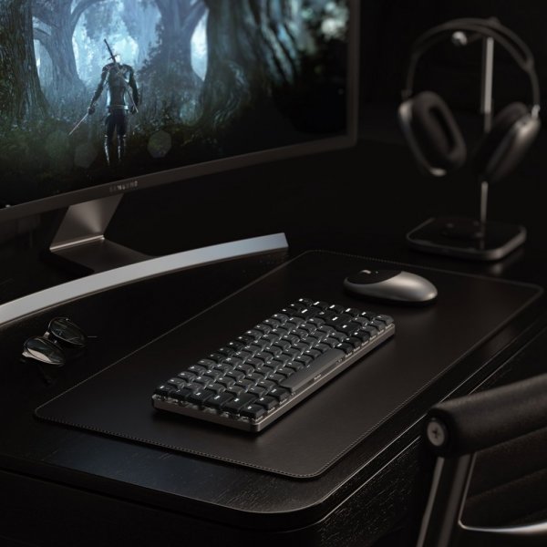 Satechi SM1 Slim Mekanisk Bluetooth Tastatur Mørkegrå