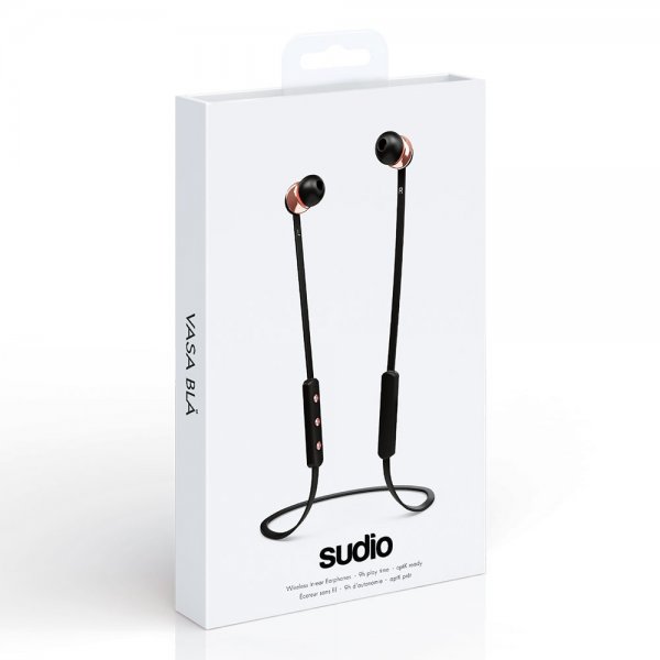 Sudio Vasa Blå Trådløse Hovedtelefoner In-Ear Sort