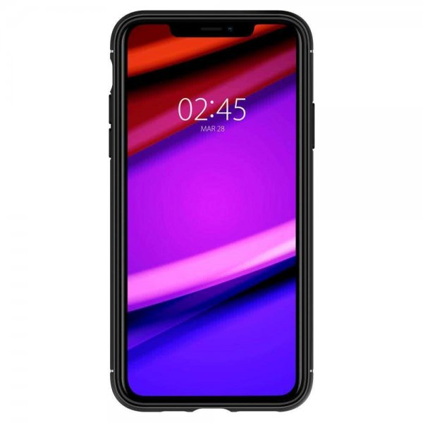 Spigen iPhone 11 Cover Rugged Armor Mat Sort