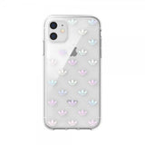 Adidas iPhone 11 Cover Snap Case ENTRY FW19 Transparent Silver
