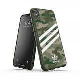 Adidas iPhone Xs Max Cover OR Moulded Case Camo FW19 Raw Green