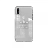 Adidas iPhone X/Xs Cover OR Robust Etui SS19 Klar