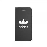 Adidas iPhone 6/6S/7/8/SE Cover OR Booklet Case FW19 Sort Hvid