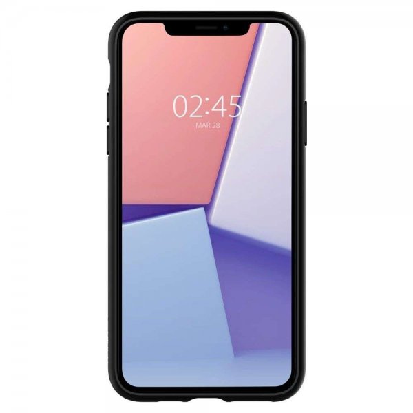 Spigen iPhone 11 Cover Ultra Hybrid Mat Sort