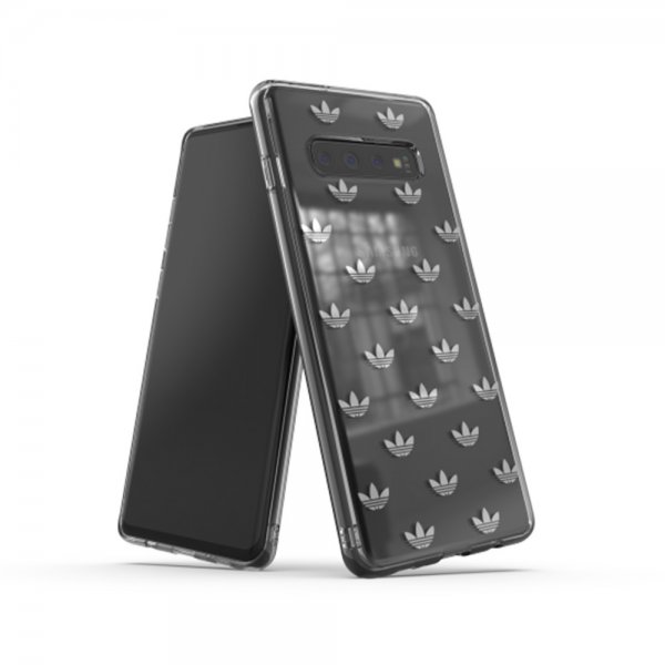 Adidas Samsung Galaxy S10 Plus Cover ELLER Snap Case Entry SS19 Klar Sølv