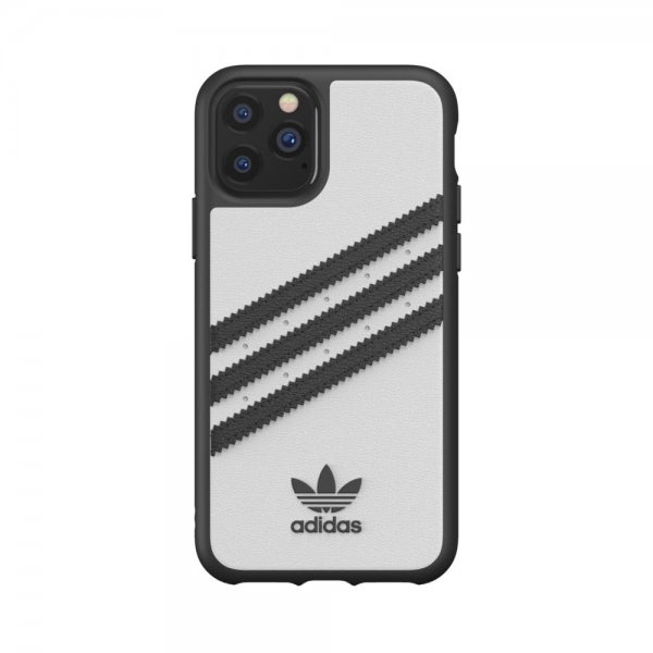 Adidas iPhone 11 Pro Cover ELLER 3 Stripes Snap Case PU FW19 Hvid Sort