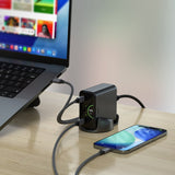 Satechi ChargeView 140W skrivebordslader Space Black
