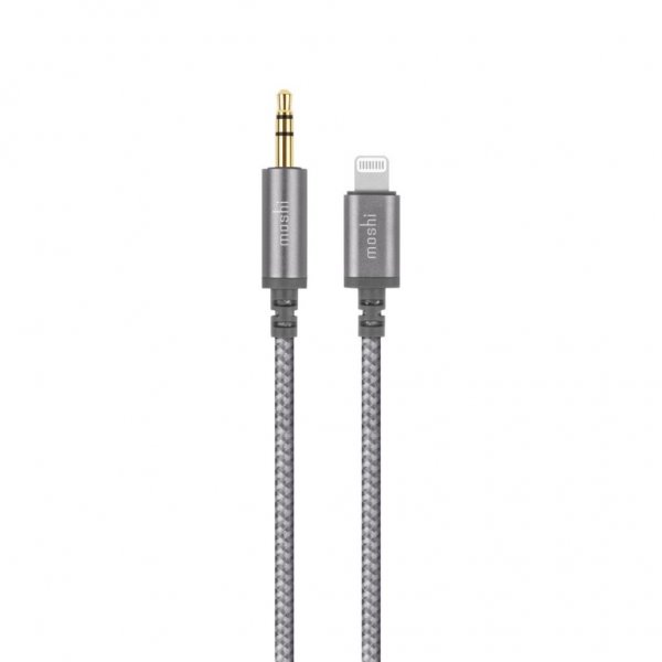 Moshi Integra-kabel Lightning til Aux 1,2 m