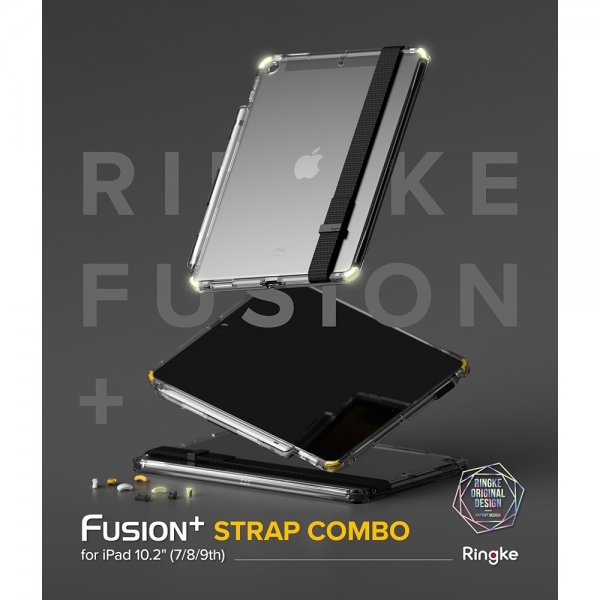 Ringke iPad 10.2 (gen. 7/8/9) Cover Fusion+ Strap Combo Lime Glow