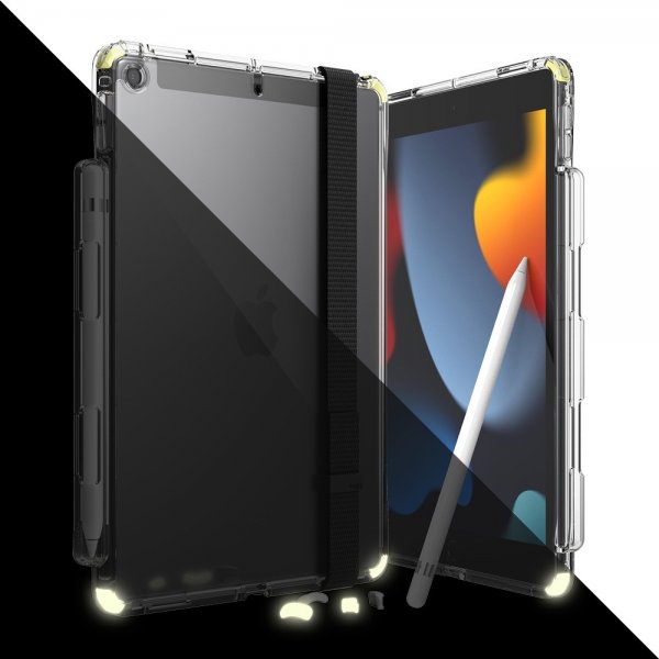 Ringke iPad 10.2 (gen. 7/8/9) Cover Fusion+ Strap Combo Lime Glow