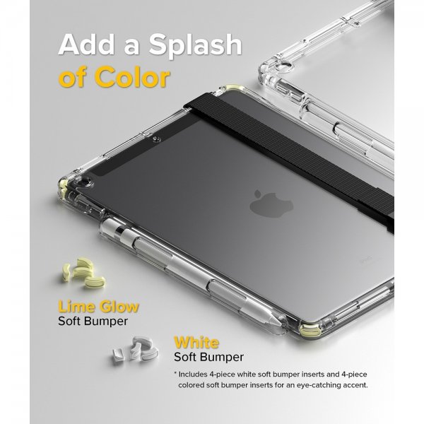 Ringke iPad 10.2 (gen. 7/8/9) Cover Fusion+ Strap Combo Lime Glow
